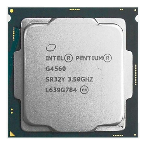 Processador Gamer Intel Pentium G4560 2 Núcleos E  3.5ghz 