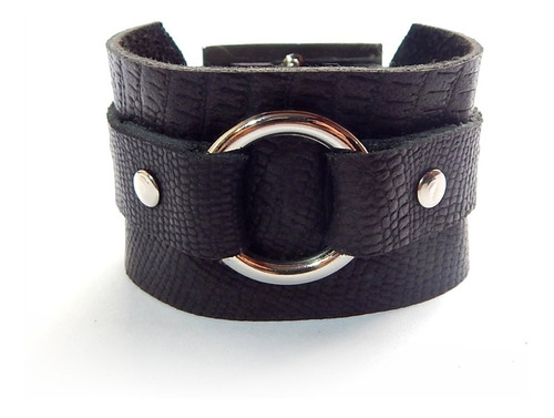 Pulsera  Brazalete De Cuero Unisex Regulable Atesanal