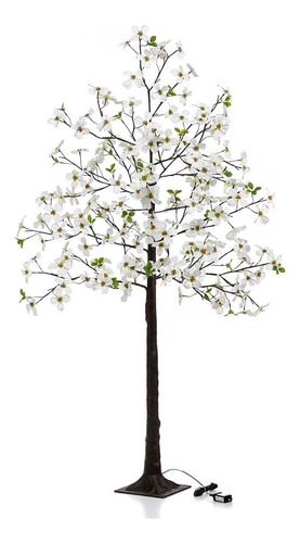 Arbol Navidad Blanco Luz Led Deco Premium Pettish Online 