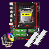 Kit Xeon 2667 V4 , Placa Mãe X99 E +