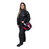 Capa De Chuva Feminina Motoqueira Linda Reforçada Resistente