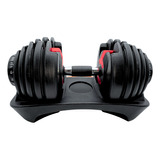 Set Mancuerna Ajustable 2.5-24kg Gym Rojo-negro