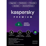 Kaspersky Premium ( Total Security ) 2024 / 5 Pcs  1 Año  