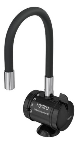 Torneira Elétrica Hydralar Gourmet 4t Hydra Bancada Preta