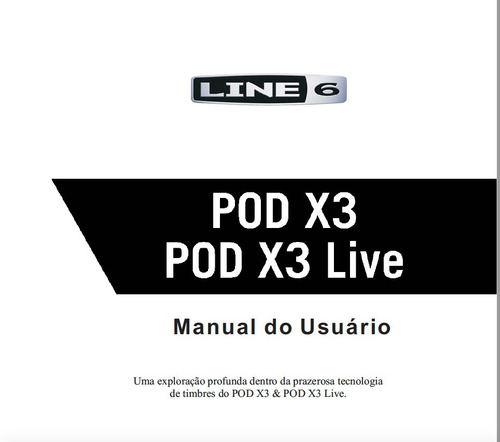 Manual Pod X3 Live Portugês