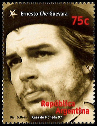 1997 Personalidades- Che Guevara - Argentina (sellos) Mint