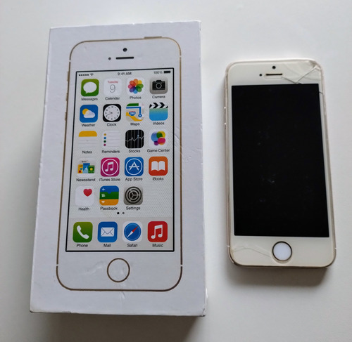 Celular iPhone 5s Gold 32 Gb Liberado Funcionando Leer