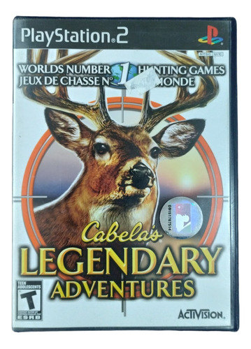 Cabela's Legendary Adventures Juego Original Ps2