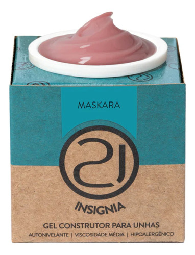 Gel De Alongamento Maskara Nails 21 30ml Ecoline Insignia