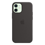 Funda De Silicona Apple Con Magsafe Para iPhone 12 Mini Nombre Del Diseño Negro Color Negro - Distribuidor Autorizado