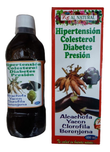 Hipertencion Colesterol Diabetes Jarabe Natural X2 Peruano