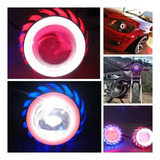 Super Par Farol Projetor Xenon Led Retrofit Angel Eyes H4 H7