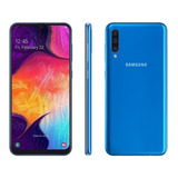 Usado: Samsung A50 128 Gb Azul - Regular