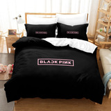 Juego De Cama Kpop Funda Nórdica Blackpink Tamaño Doble