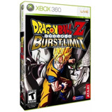 Jogo Xbox 360 Dragon Ball Z Burst Limit Físico Original