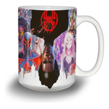 Taza Para Café De 15 Oz Spider Man A Través Del Spider Verse