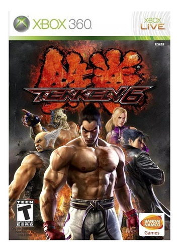 Jogo Tekken 6 Xbox 360 Midia Fisica Original