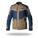 Campera Moto Mujer Protecciones 70° Jt83 Touring Impermeable