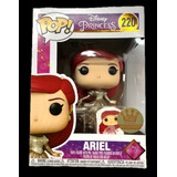 Funko Pop Ariel Pin 220 Exclusivo Ultimate Princess Sirenita