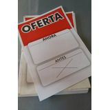 Carteles Oferta Color A4 Lote X 20hojas 21x30cm