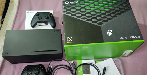 Xbox Series X 1 Tb + 2 Controles Poco Uso Con Caja