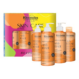 Kit Skin Care 4 Prod. Anti-idade Hidrata/rejuvenesce