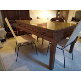 Mesa De Madera Con 3 Cajones Grandes  1,50 X 0,90 X0,80 