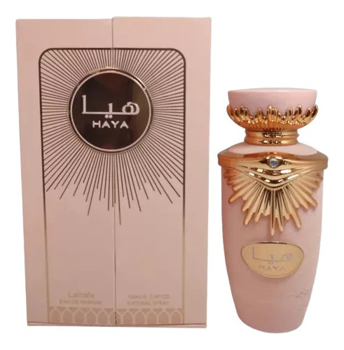 Perfume Loción Lattafa Haya Edp 100ml Or - mL a $56