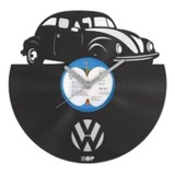 Reloj Corte Laser 0606 Volkswagen Bocho Chiquito Y Logotipo 