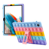 Funda Para Samsung Galaxy Tab A8 10.5 Estuche Burbujas Niños