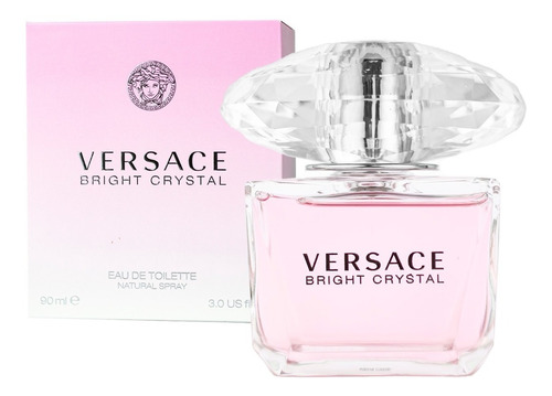 Versace Bright Crystal Eau De Toilette 90 ml Para  Mujer