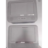 Dvd Philips X 2 Pantallas Para Auto O Portátil Usadas