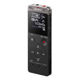 Sony Estéreo Grabador Ic 4 Gb Con Sintonizador Fm Negro Icd-