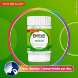 Suplemento Centrum Adulto C/90 Comprimidos Sabor Neutro