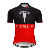 Jersey Tesla Slw Reflejante Bici Ruta, Mtb, Ciclismo Deporte