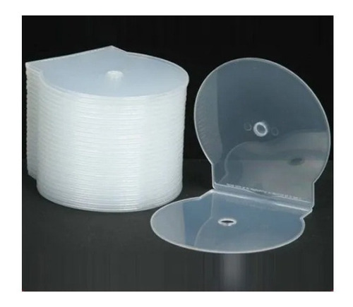 Caja Shell Transparentes Estuche Cd Dvd Plasticas X 50