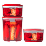 Tupperware - Kit Potes Visual