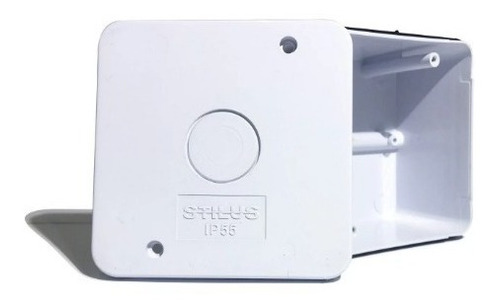6 Caixa Protetora De Plug Para Câmeras Cftv Interno Externo