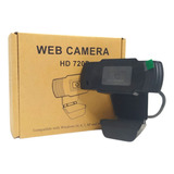 Web Cam Para Computador Web Cam Hd 720p Cor Preto