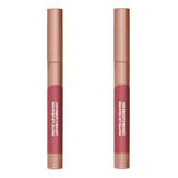 Paquete De 2 Lápices Labiales Mate Infalible L'oreal Paris,