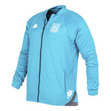 Campera Kappa Entrenamiento Racing 2023 Celeste Hombre