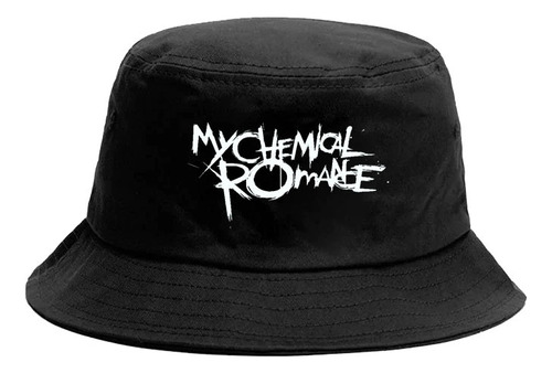 Gorro Bucket Hat My Chemical Romance Logo Estampado