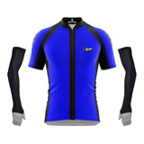 Camisa Ciclista Mtb (f) Spartan W - Ref 24 + Manguito Preto