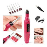 Torno Manicure Uñas Pulidor Eléctrico 3000rpm+ Set Manicure