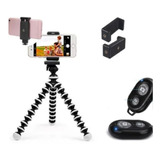 Kit Trípode+soporte Celular+disparador Selfi Gorila 23cm Sky