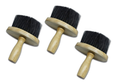 Bledo Para Barberia Tipo Brocha (grande) Pack De 3 Piezas