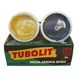 Cola Tubolite Massa Epóxi Kit A+b 300g Super Nauticola