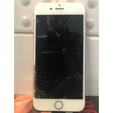  iPhone 6s 32 Gb Branco / Rosa  Com Defeito E Tela Quebrada