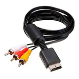 Cable Video Y Audio Para Ps2 | Ps3 | Av A Rca Conexion 