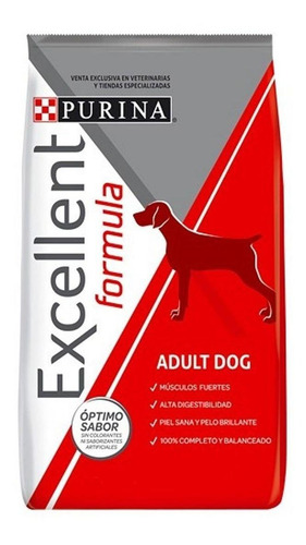Alimento Excellent Adult Formula Para Perro Adulto Todos Los Tamaños Sabor Mix En Bolsa De 20 kg